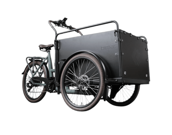 Bakfiets Bimas Economy groen