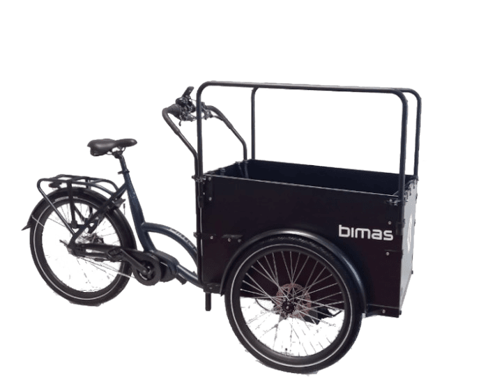 Bakfiets Bimas Premium Blauw