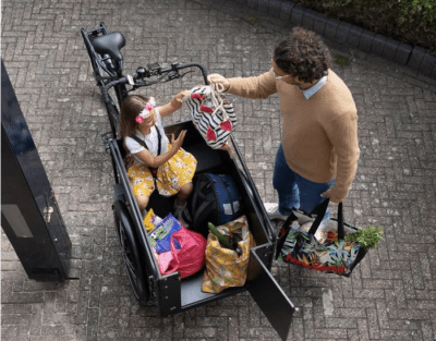 Bimas eCargo bakfiets - sfeer boven