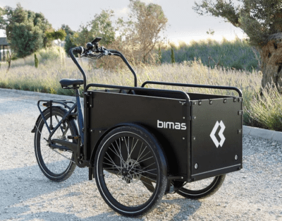 Bimas eCargo bakfiets - sfeer buiten