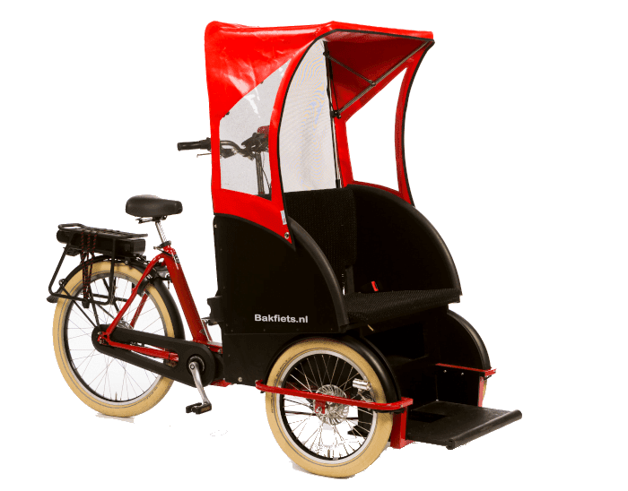 Bakfiets.nl Riksja Comfort Deluxe Elektrisch - Afbeelding 5