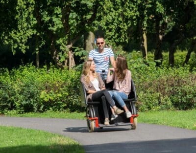 Bakfiets.nl Riksja Comfort Deluxe Elektrisch - Afbeelding 2
