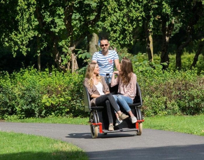 Bakfiets.nl Riksja Comfort Deluxe Elektrisch - Afbeelding 3