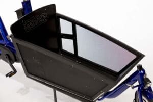 Aluminium bak met trampolinestof aan zijkant