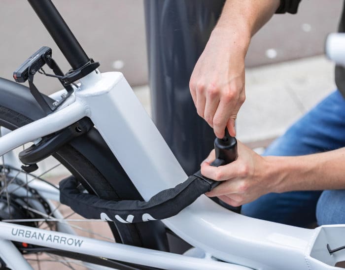 Bakfiets gestolen diefstal