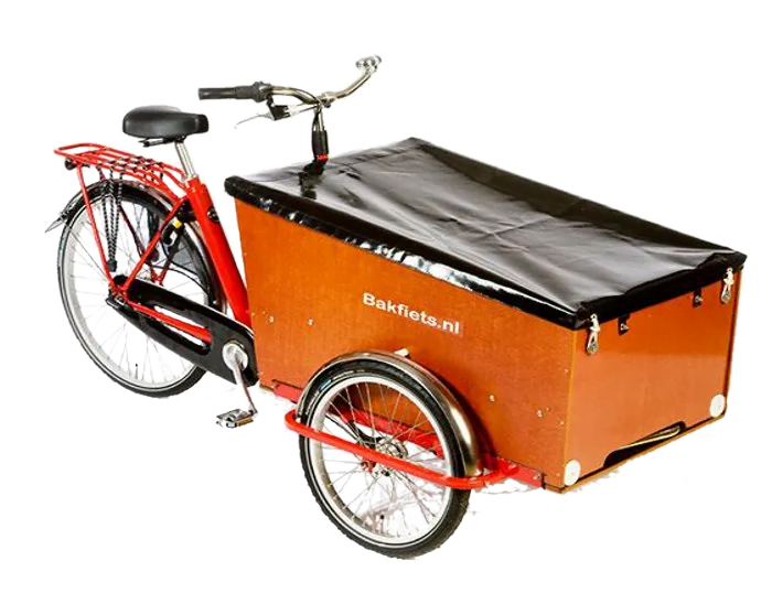 Dekzeil Bakfiets.nl CargoTrike Zwart