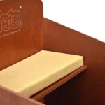 Kussen dubbele zitting matcréme