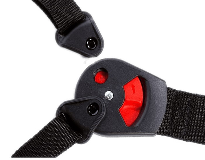 Gordel Bakfiets.nl rood magnetisch