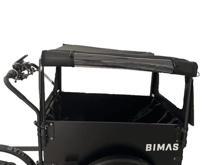 Tent Bimas bakfiets Bisonyl (vrachtwagenzeil)