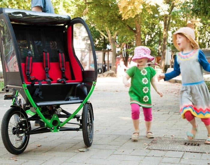 Chike Kids bakfiets Elektrisch - Afbeelding 3