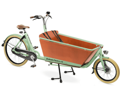 Bakfiets.nl CargoBike cruiser niet-elektrisch - Mint groen