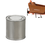 Lak / verf Bakfiets.nl Houten bak Bruin