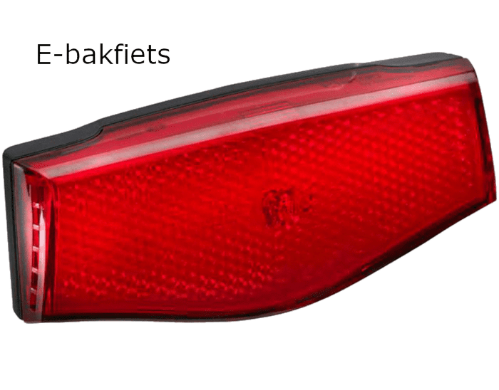 Bakfiets.nl achterlicht elektrisch