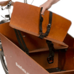 Extra bankje Bakfiets.nl CargoBike Lang Bruin