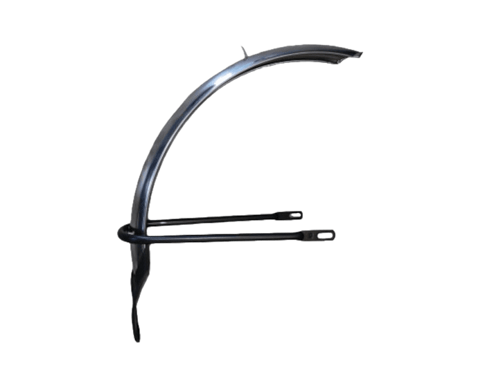 Spatbord Bakfiets.nl RVS Voorwiel