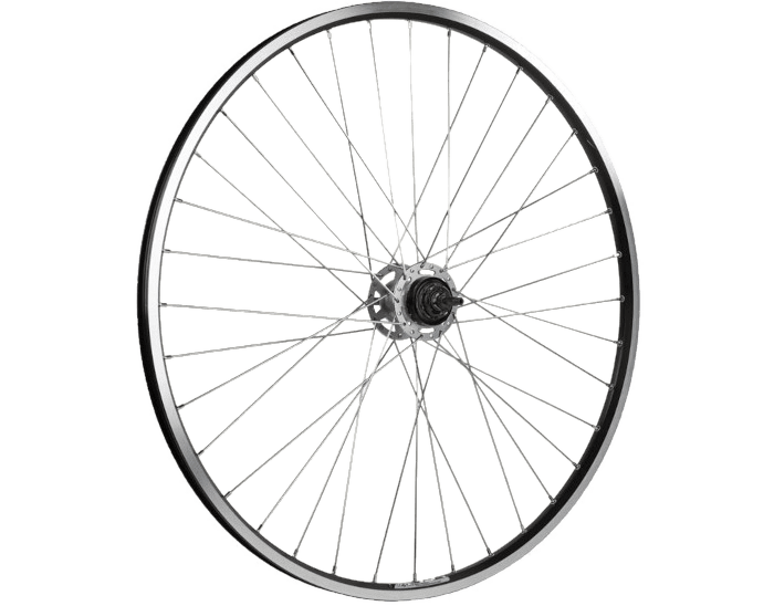 Wiel voor de bakfiets Voorwiel Bakfiets.nl rollerbrake Achterwiel Bakfiets.nl schijfrem 7 versnellingen