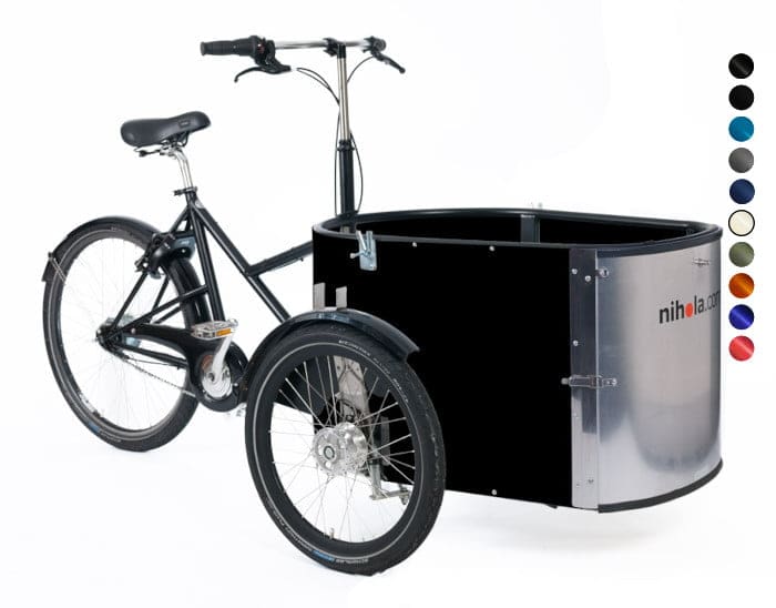 Bakfiets Nihola Dog middenmotor Pendix