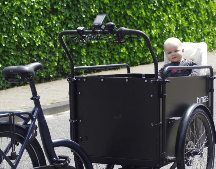 Peuterschaal bakfiets Edge - zwart - Afbeelding 5