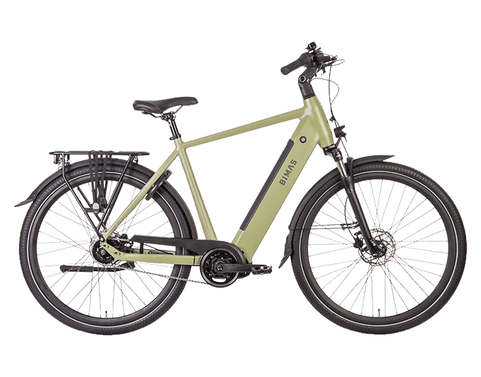 E-bike Bimas eTour 5.5 Heren elektrisch, Champagne