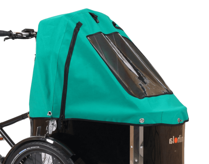 Tent Nihola bakfiets groen