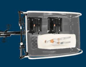 Winther Cargoo - Babyschaal en 2 kinderstoelen