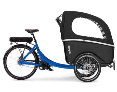 Winther Cargoo Elektrisch Blauw - Zwart
