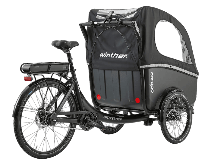Bakfiets Winther Cargoo Elektrisch - Afbeelding 4