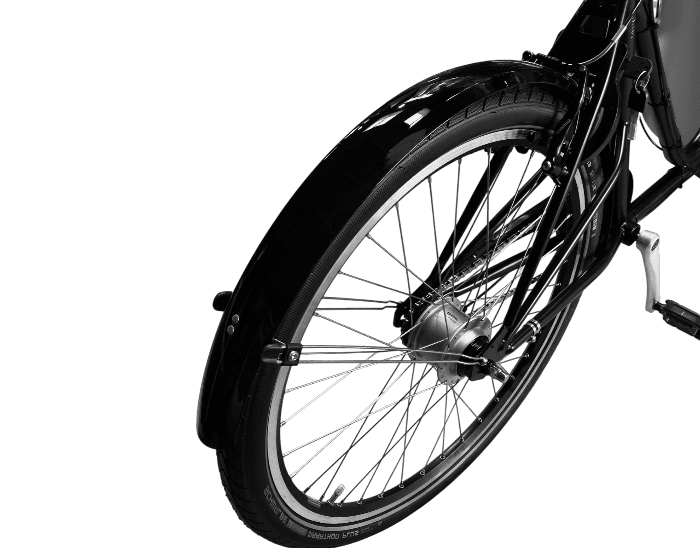 Nihola spatbord Zwart kunststof