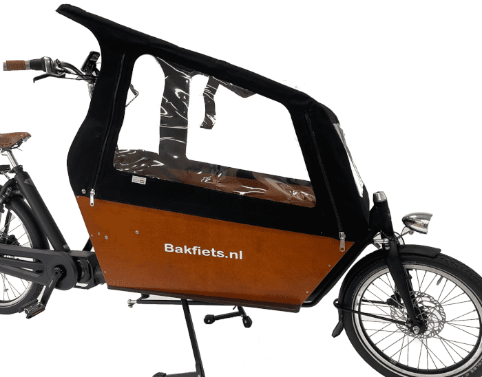 *Bakfiets.nl Space tent Extra hoog - MatZwart