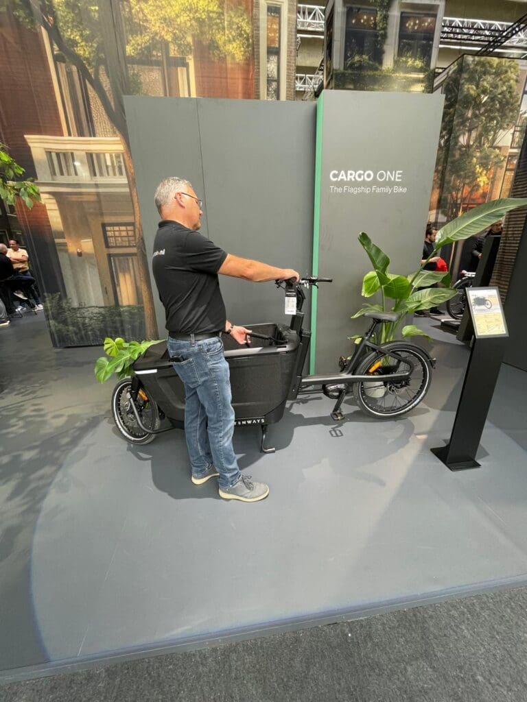 Bakfietsen Eurobike Tenways