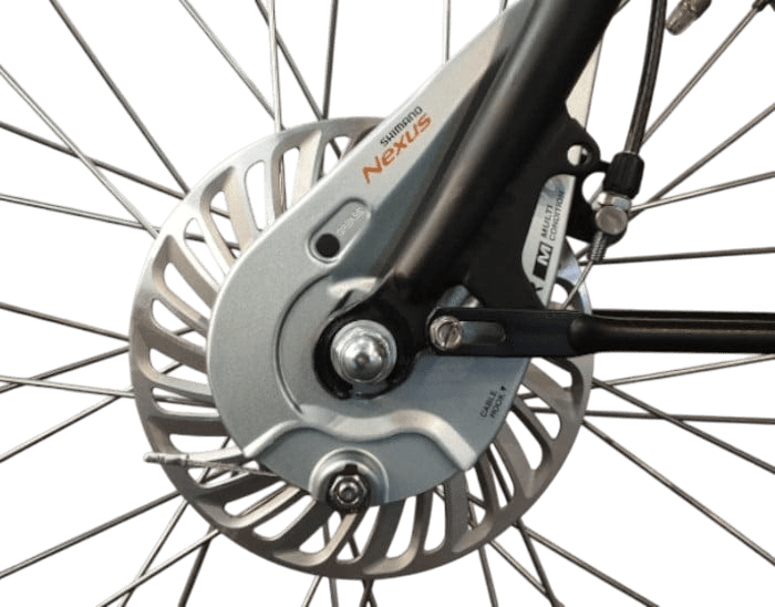 voorwiel rollerbrake bakfiets.nl