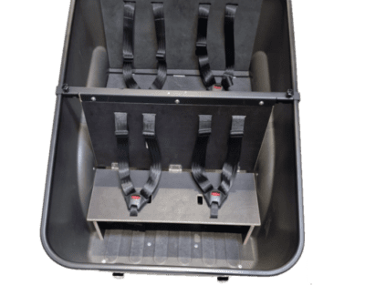 Promovec Dynamic cargo twee bankjes