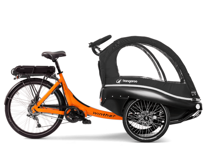 Winther Kangaroo Luxe Oranje - Zwart