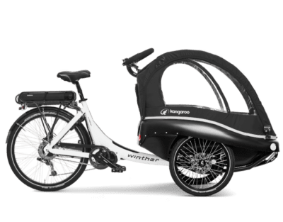 Bakfiets Winther Kangaroo Luxe Elektrisch
