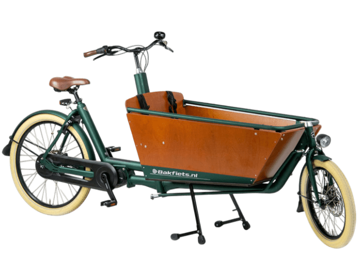 Bakfiets.nl CargoBike Cruiser steps Metallic Groen 2026