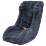 Peuterschaal bakfiets Grijs schapenvacht Edge