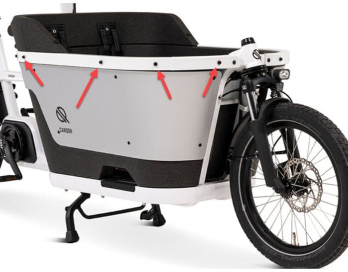 Carqon Drukknopen tent bevestiging