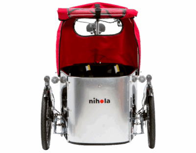 Nihola Dog Family gen2 - voorkant met tent