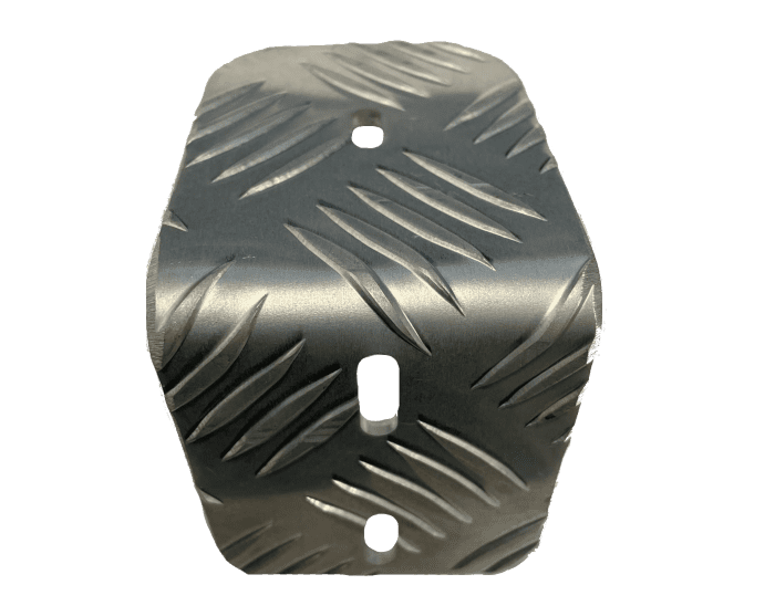 opstapje bakfiets aluminium - extra sterk