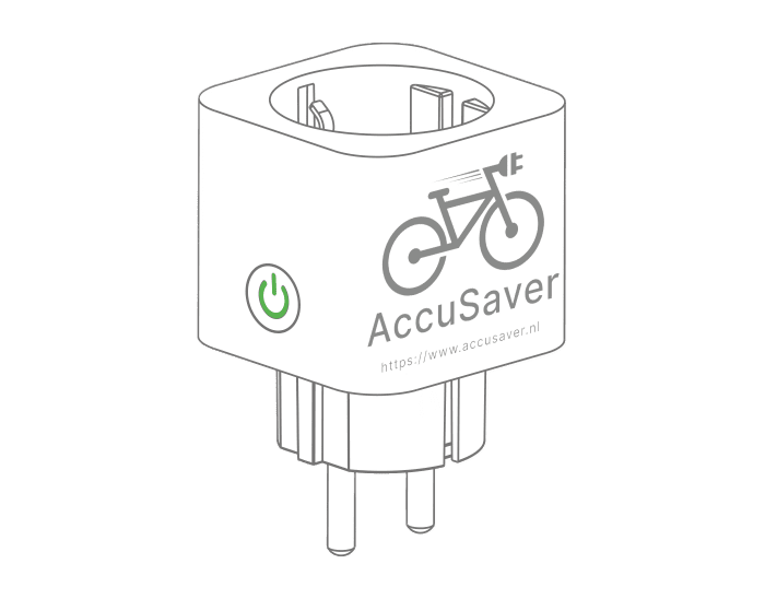 Accusaver veilig opladen fietsaccu
