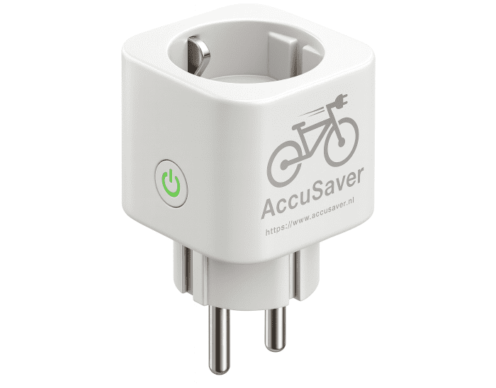 Accusaver veilig opladen fietsaccu