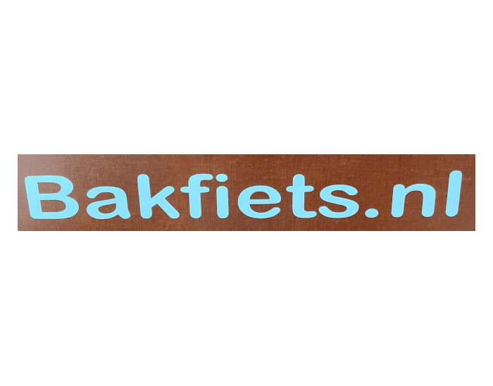 Bakfiets.nl sticker vervanging bak