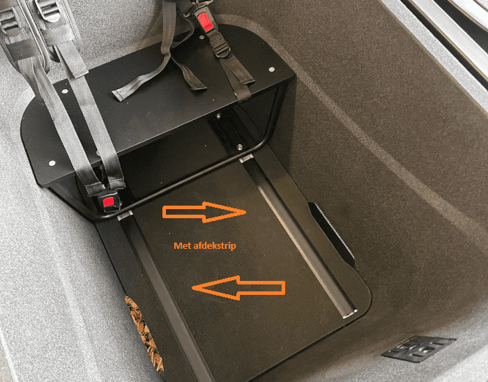 Carqon Cruise Afdekstrip voor CQ Cruise Rails