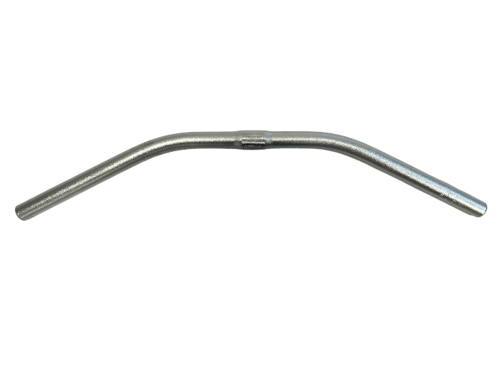 Zilver aluminium Nihola stuurbocht voor Nihola bakfiets – origineel onderdeel