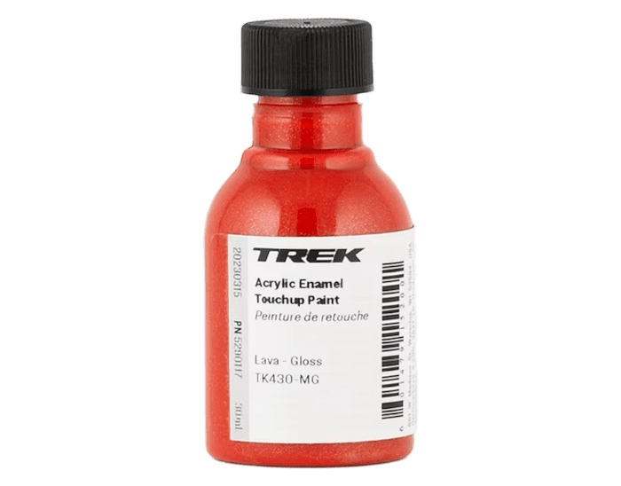 Trek verf bakfiets lak verf rood