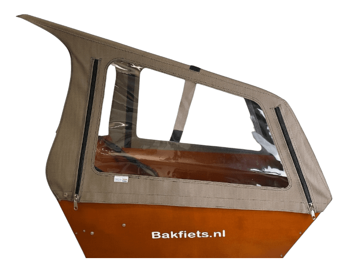 *Bakfiets.nl Space tent Extra hoog - Licht bruin