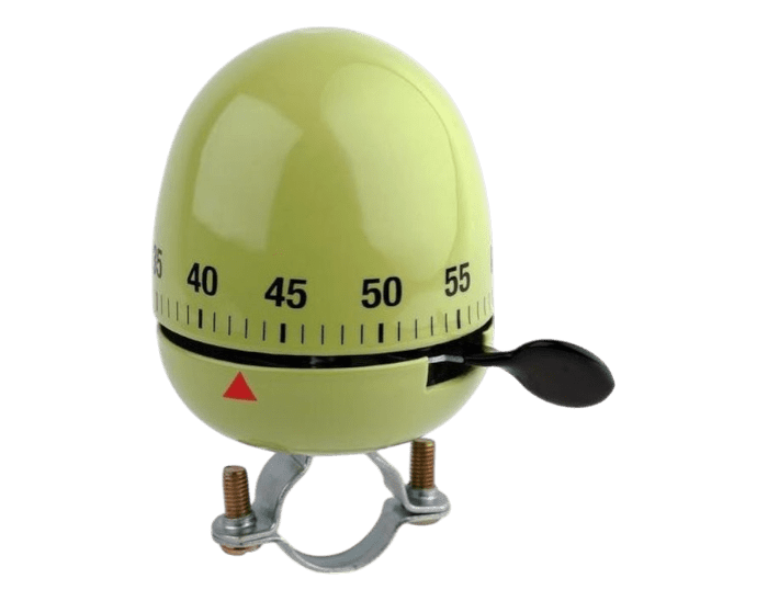 fietsbel ei kookwekker groen