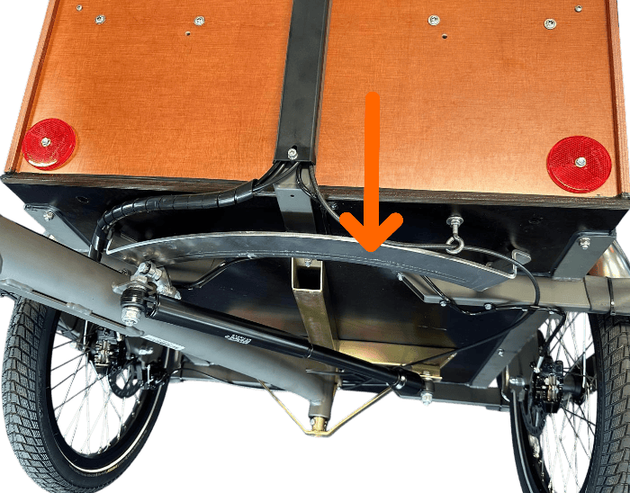 Bakfiets.nl Trike / Riksja verstevigingsrail