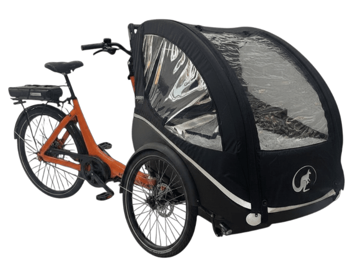 Bakfiets Winther Dog Elektrisch, Middenmotor - Afbeelding 2