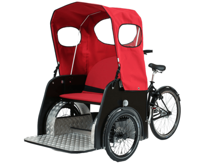 Nihola Taxi bakfiets Riksjaw